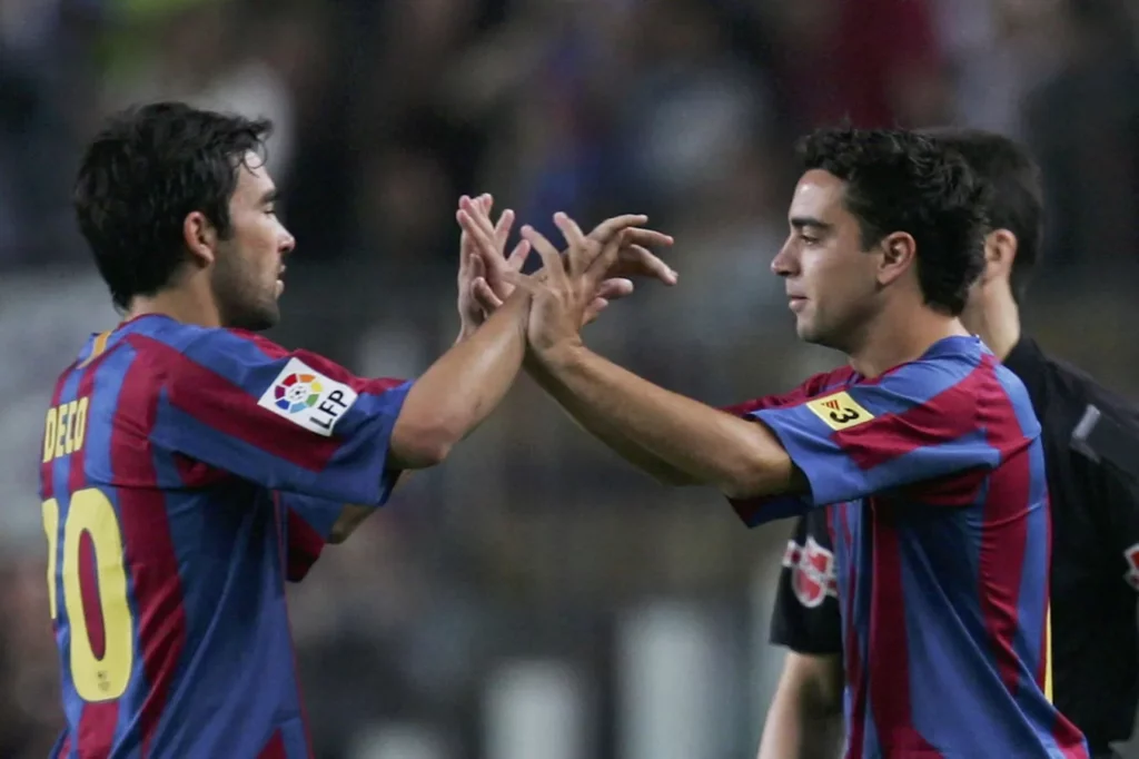 Deco and Xavi