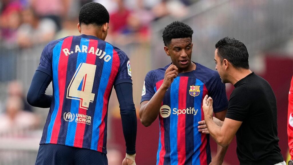 Balde and Xavi