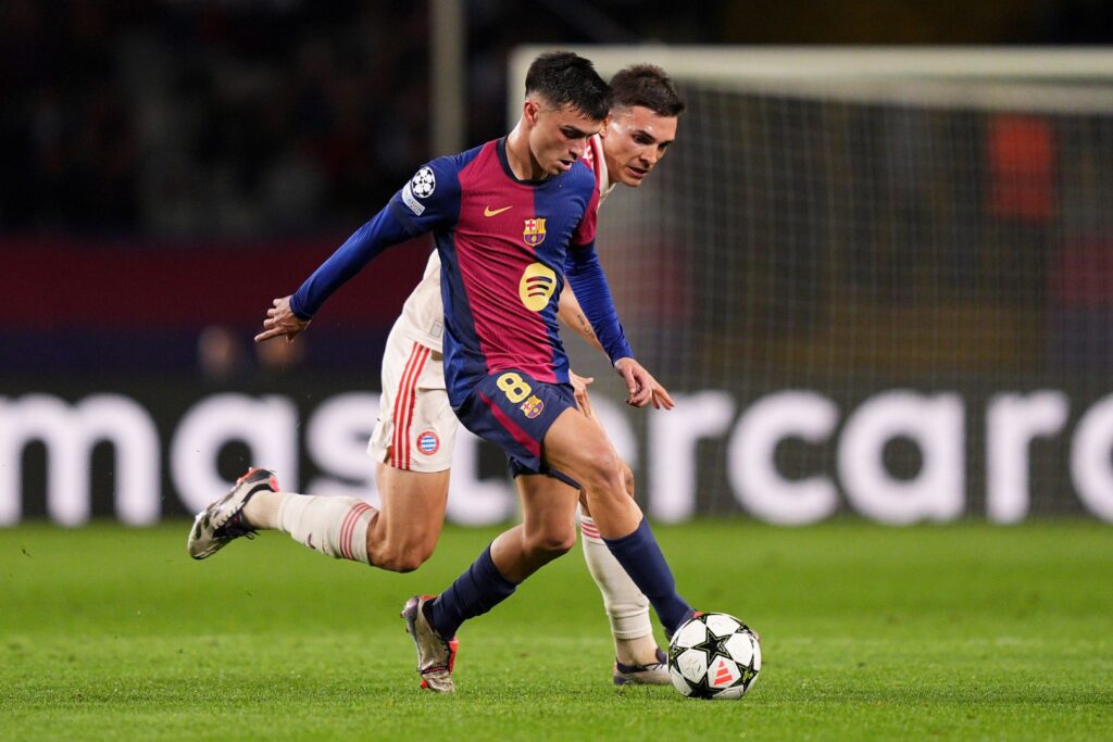 Pedri vs Bayern