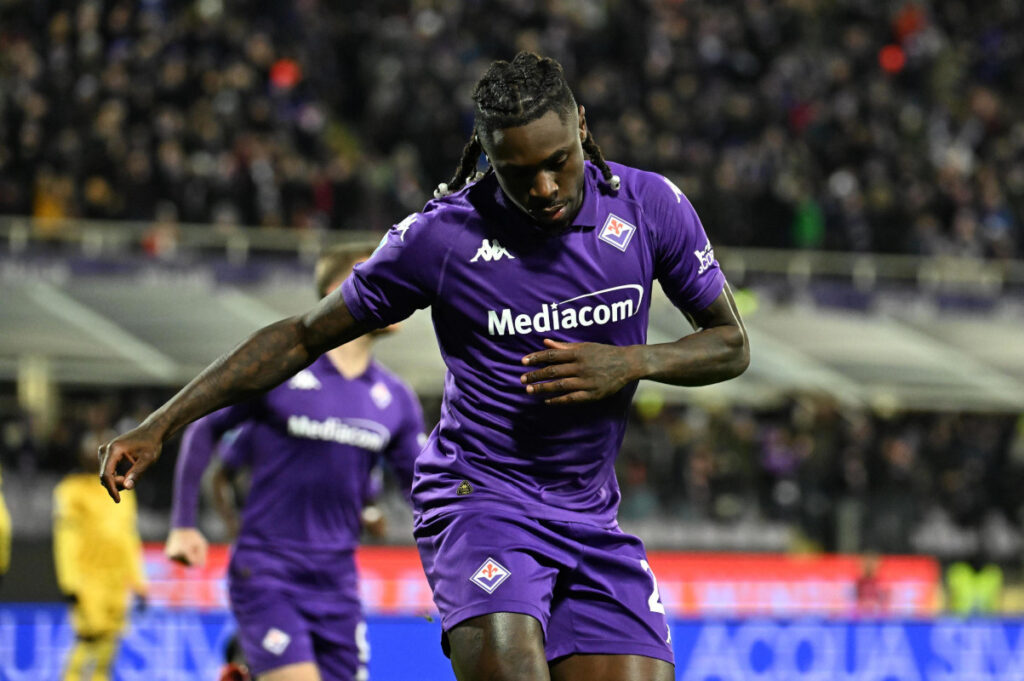 Moise Kean celebration