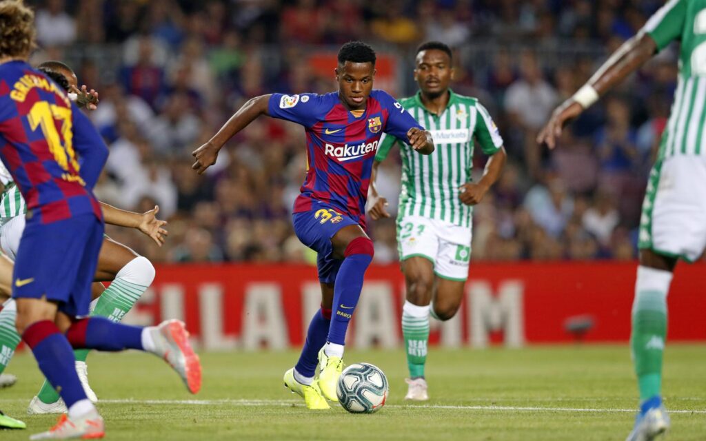 Ansu Fati debut