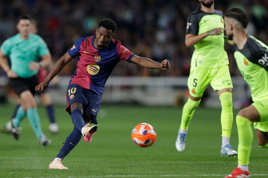 Ansu Fati vs Mallorca
