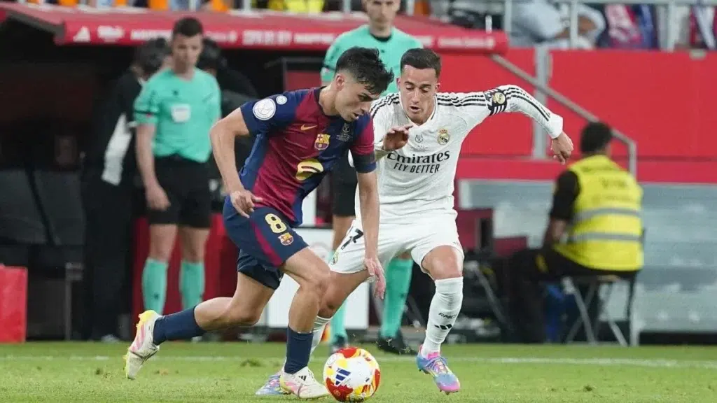Pedri vs Real Madrid